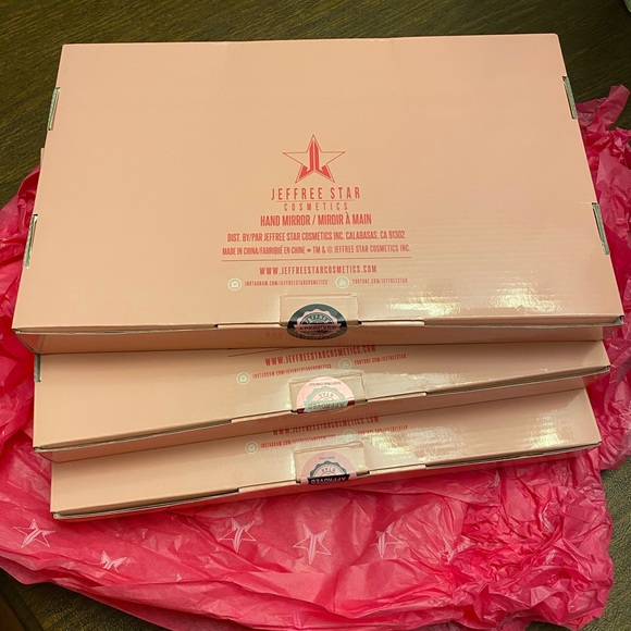 Jeffree Star ⭐️ PINK APPROVED HAND MIRROR - Picture 3 of 7